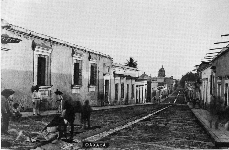 Fotos antiguas de Oaxaca, Calles, Garcia Vigil